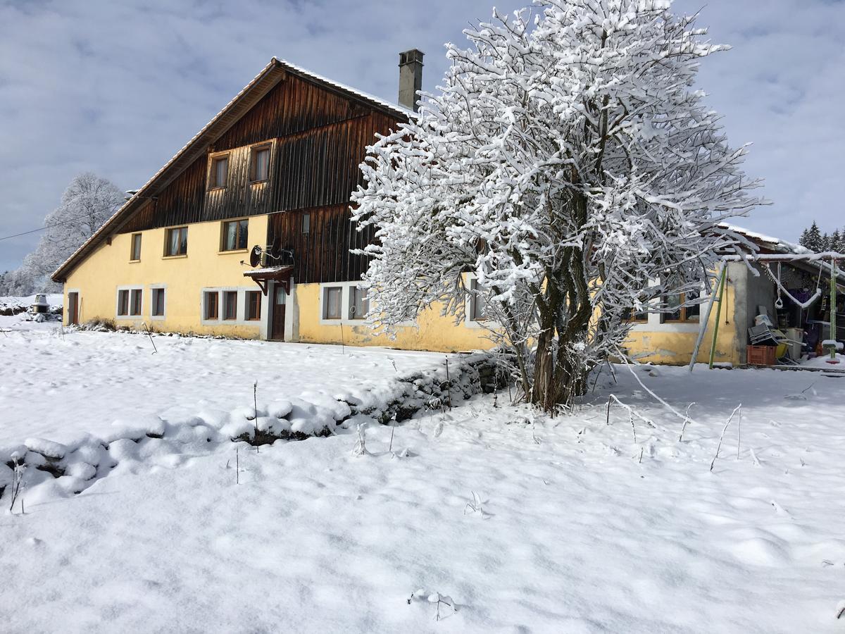 La Dernier Villa La Côte-aux-Fées Exteriör bild